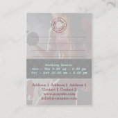 Miss Fitness IV - Visitekaartje (Achterkant)