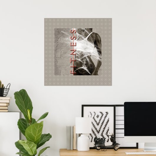 Miss Fitness - Poster (Thuiskantoor)