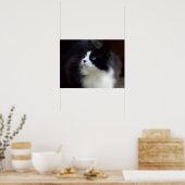 Miss Fluffy Poster (Keuken)