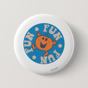 Miss Fun Fun Fun Ronde Button 5,7 Cm