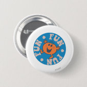 Miss Fun Fun Fun Ronde Button 5,7 Cm (Voorkant /achterkant)