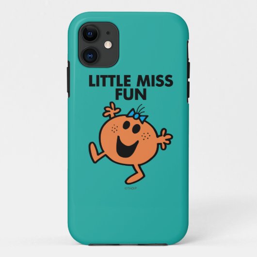 Miss Fun Waving Joyous Case-Mate iPhone Case (Achterkant)