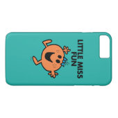 Miss Fun Waving Joyous Case-Mate iPhone Case (Achterkant (Horizontaal))