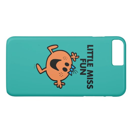 Miss Fun Waving Joyous Case-Mate iPhone Case (Achterkant (Horizontaal))