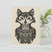 Miss Furry Kaart (Staand voorkant)