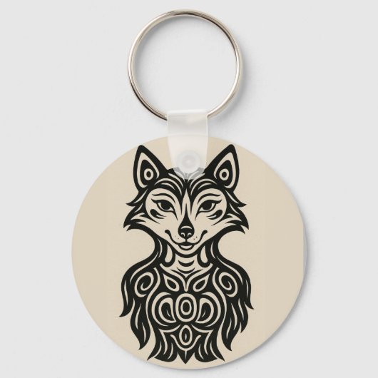 Miss Furry Knop Sleutelhanger (Voorkant)