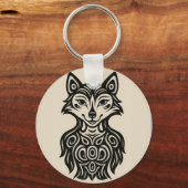 Miss Furry Knop Sleutelhanger (Voorkant)