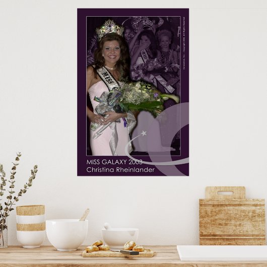 Miss Galaxy 2003 Poster (Keuken)
