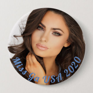 Miss Georgia USA-knop Ronde Button 4,0 Cm