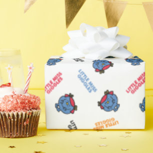 Miss Giggles   Patroon Cadeaupapier