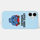 Miss Giggles | Zwarte briefing Case-Mate iPhone Case (Achterkant (horizontaal))