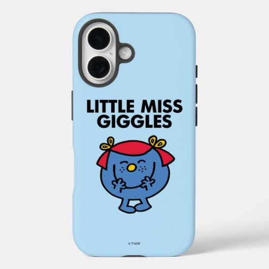 Miss Giggles | Zwarte briefing Case-Mate iPhone Case (Achterkant)