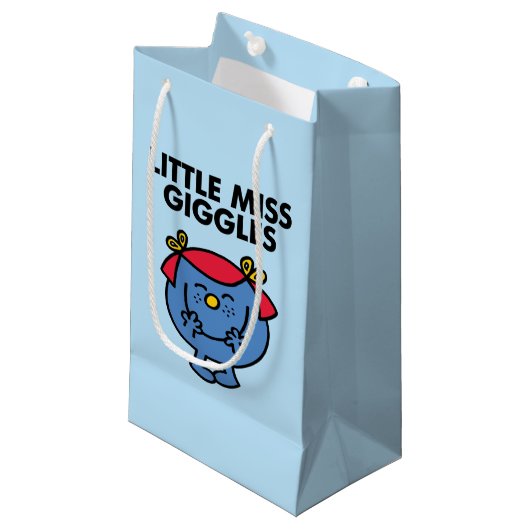 Miss Giggles | Zwarte briefing Klein Cadeauzakje (Voorkant Gekanteld)