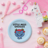 Miss Giggles | Zwarte briefing Papieren Bordje (Feest)