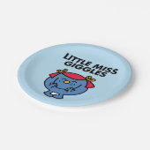 Miss Giggles | Zwarte briefing Papieren Bordje (Gekanteld)