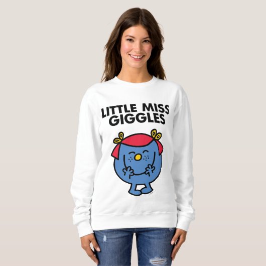 Miss Giggles | Zwarte briefing Trui (Voorkant volledig)