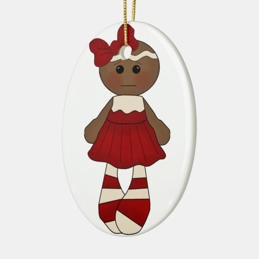 Miss Ginger Ornament *Oval #1* (Links)