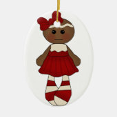 Miss Ginger Ornament *Oval #1* (Voorkant)