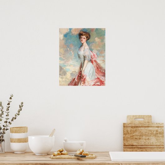 Miss Grace Woodhouse (1890) van John Singer Sargen Poster (Keuken)