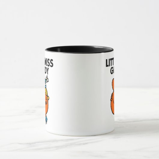 Miss Greedy likt aan haar lippen Mok (Midden)