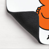 Miss Greedy likt aan haar lippen Muismat (Hoek)