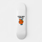 Miss Greedy likt aan haar lippen Skateboard (Voorkant)