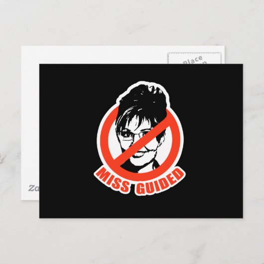 MISS GUIDED BRIEFKAART (Voorkant / Achterkant)