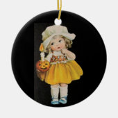  Miss Halloween Keramisch Ornament (Voorkant)