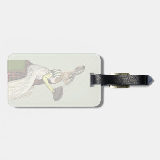 Miss Hare 2 Bagagelabel (Achterkant horizontaal)