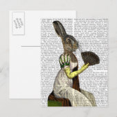 Miss Hare Briefkaart (Voorkant / Achterkant)