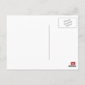 Miss Haversham's namiddags briefkaart van Tea (Achterkant)