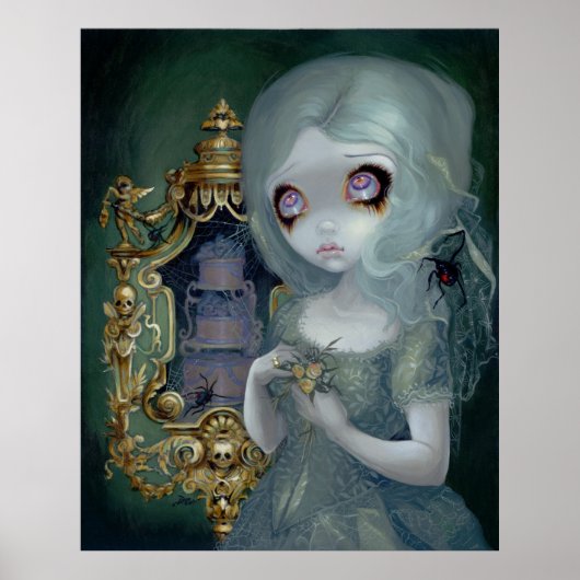 Miss Havisham ART PRINT Gothic Grote verwachtingen (Voorkant)