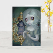 Miss Havisham Wenskaarten Kaart (Gele Bloem)