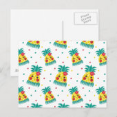 Miss Hawaiian Pineapple Briefkaart (Voorkant / Achterkant)