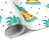 Miss Hawaiian Pineapple Cadeaupapier (Rol Hoek)