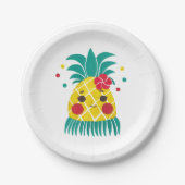 Miss Hawaiian Pineapple Papieren Bordje (Voorkant)