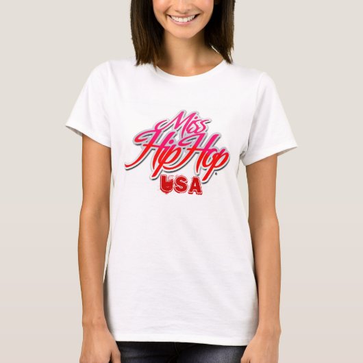 Miss Hip Hop USA® T-shirt (Voorkant)