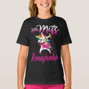 Miss Homeschooler Eenhoorn terug naar school T-shirt