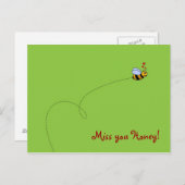 Miss Honey! Briefkaart (Voorkant / Achterkant)