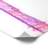 Miss Honey Teaching her Class Wiskunde Poster (Hoek)