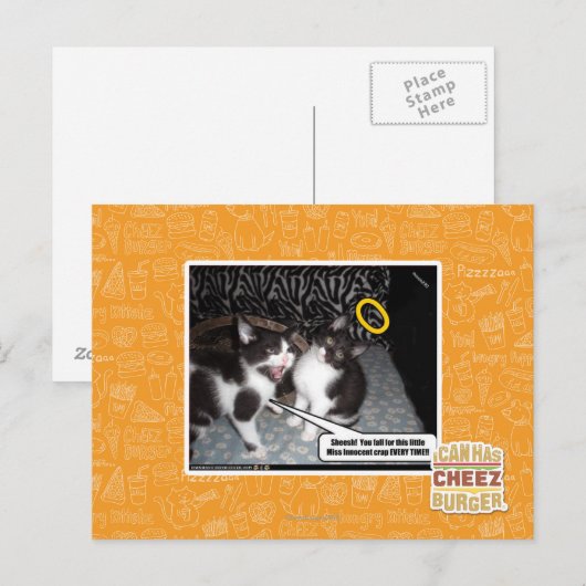 Miss Innocent Briefkaart (Voorkant / Achterkant)