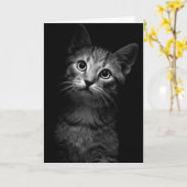 MISS JE, HOU VAN JE-MIAUW KAART (Gele Bloem)