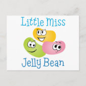 Miss Jelly Bean Briefkaart (Voorkant)