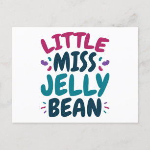 Miss Jelly Bean Easter Snoep Nickname Briefkaart