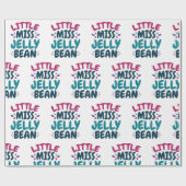 Miss Jelly Bean Easter Snoep Nickname Cadeaupapier (Vlak)
