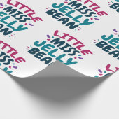 Miss Jelly Bean Easter Snoep Nickname Cadeaupapier (Hoek)