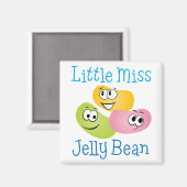Miss Jelly Bean Magneet (Voorkant / Achterkant)