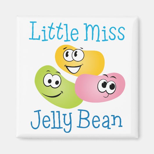 Miss Jelly Bean Magneet (Voorkant)