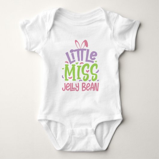 Miss Jelly Bean/Pasen Romper (Voorkant)