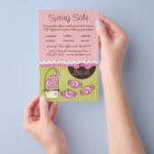 Miss. Jen Basket Small Sale Flyers (Hand)